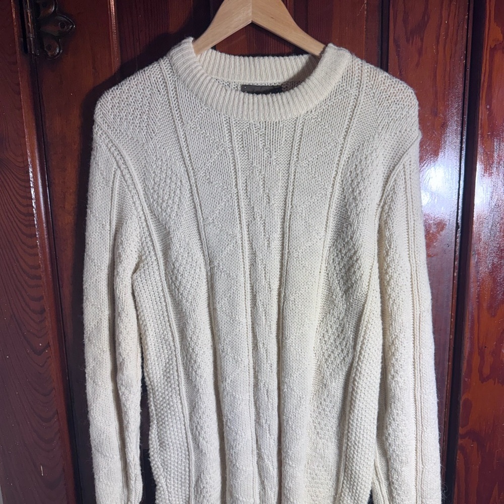 Cozy Cream Knit Sweater